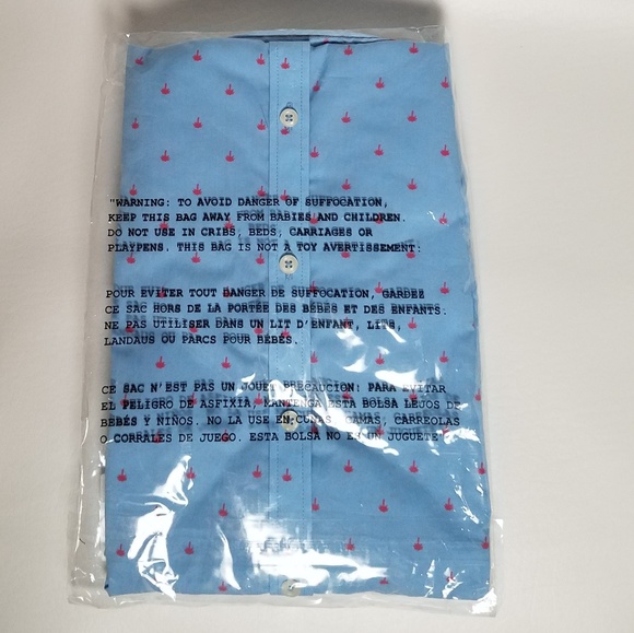 Jeremy Argyle Nyc Light Blue Shirt, Large - Picture 3 of 5